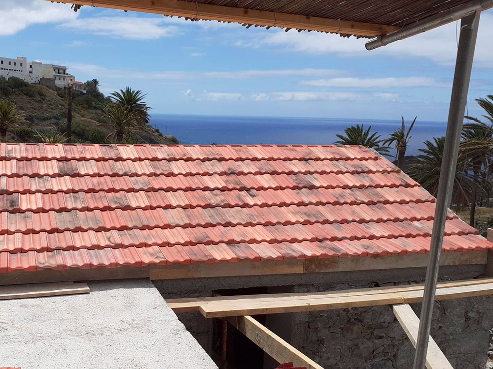 Construccion con identidad gomera y canaria